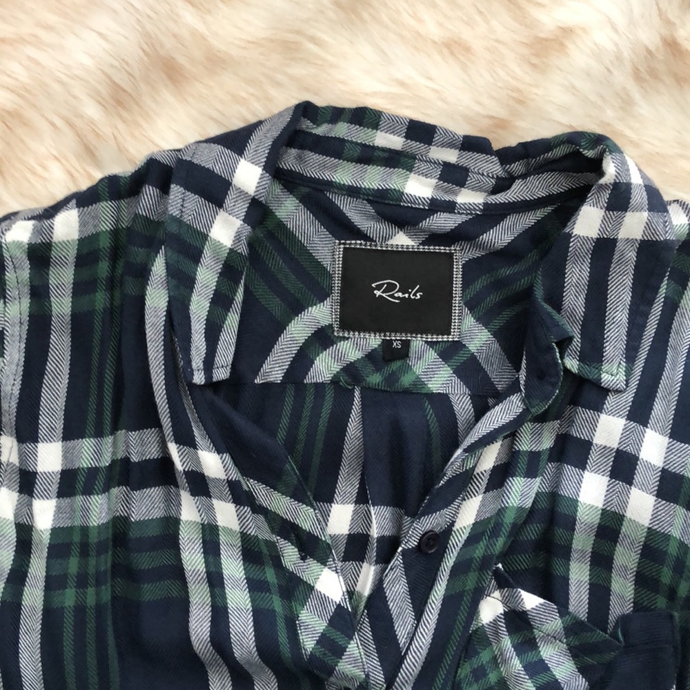 Rails Plaid Button Down - image 2